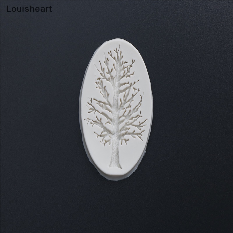 Khuôn Silicon Làm Bánh / Xà Phòng / Sô Cô La Hình Cây Thương Hiệu Louisheart TFG DIY
