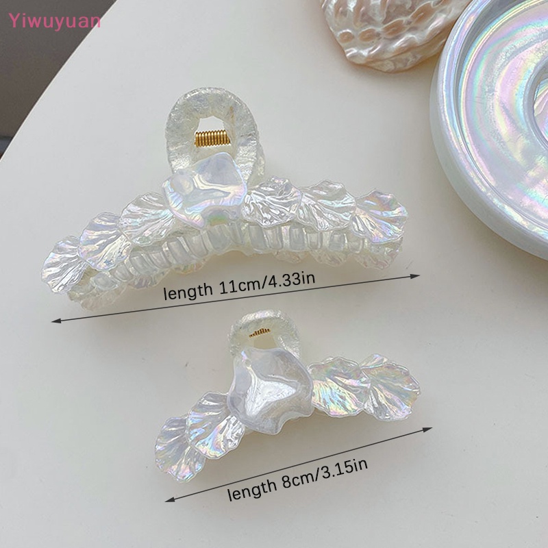 Kẹp Tóc Móng Vỏ Sò Thời Trang Tối Giản Cho Nữ