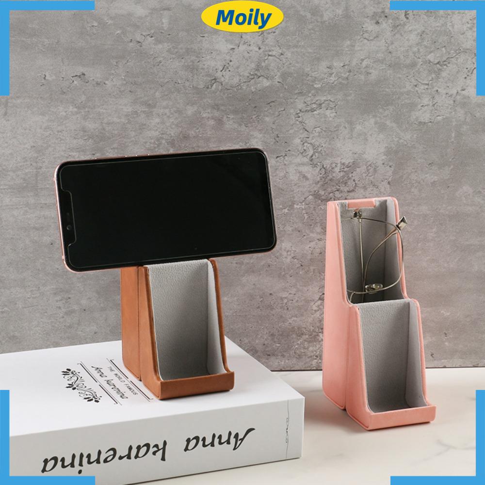 Hộp Đựng Mắt Kính Đọc Sách Bằng Da PU Nhiều Màu Thời Trang Cho Nữ