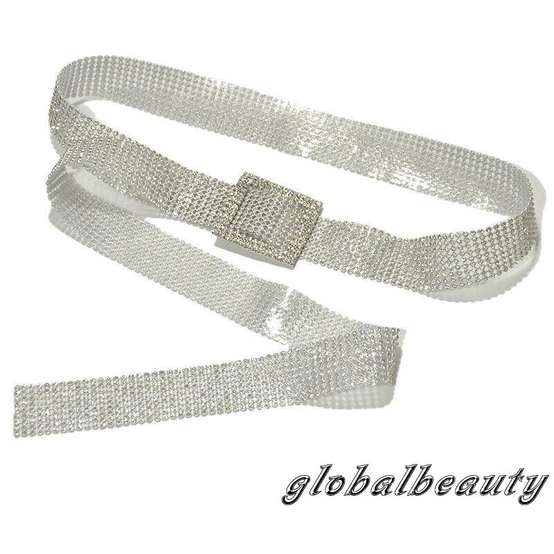 Thắt Lưng Đính Đá Lấp Lánh Kiểu Dáng Sang Trọng Cho Nữ