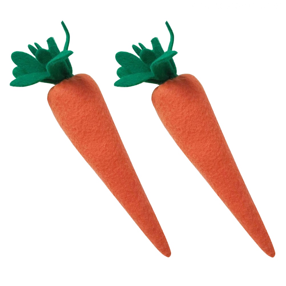 Bộ 2 Củ Cà Rốt Nhồi Bông Đáng Yêu