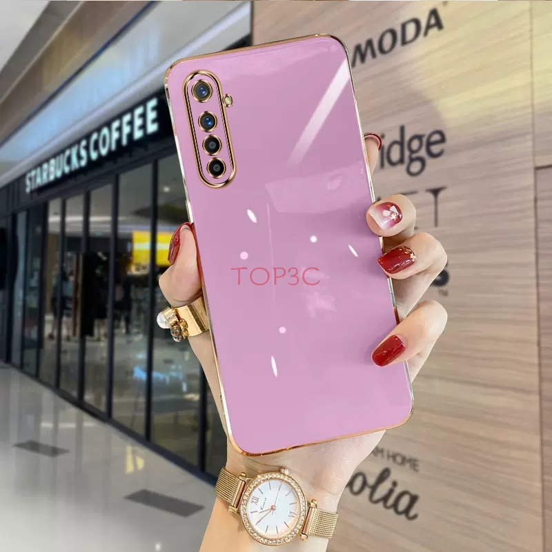 Ốp lưng Realme 6 PRO XT Ốp Điện Thoại Viền Thẳng Thời Trang Cho Realme XT / 6 Pro / 10 4G / 10 Pro Plus / 9 Pro Plus ZB