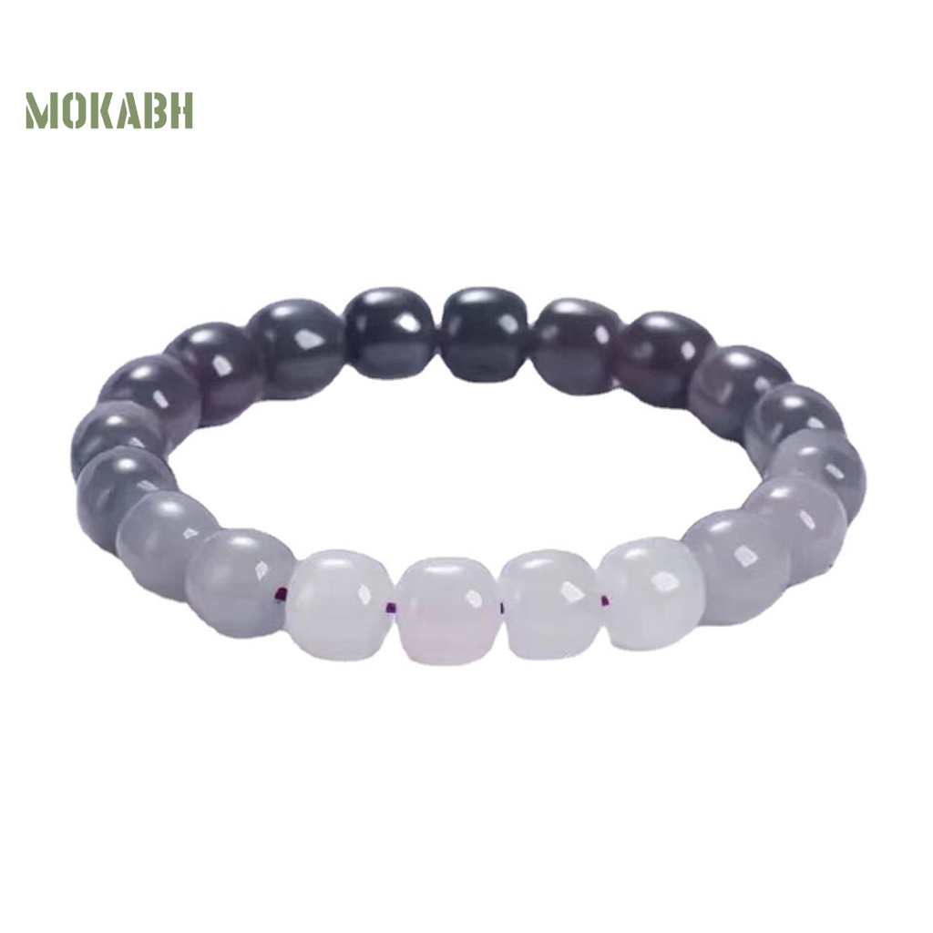 Vòng Đeo Tay Chuỗi Hạt Màu Loang Trong Suốt Thời Trang Thanh Lịch Dành Cho Nữ