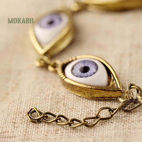 Vòng Đeo Tay Họa Tiết Mắt Quỷ Thời Trang Cho Nam Và Nữ