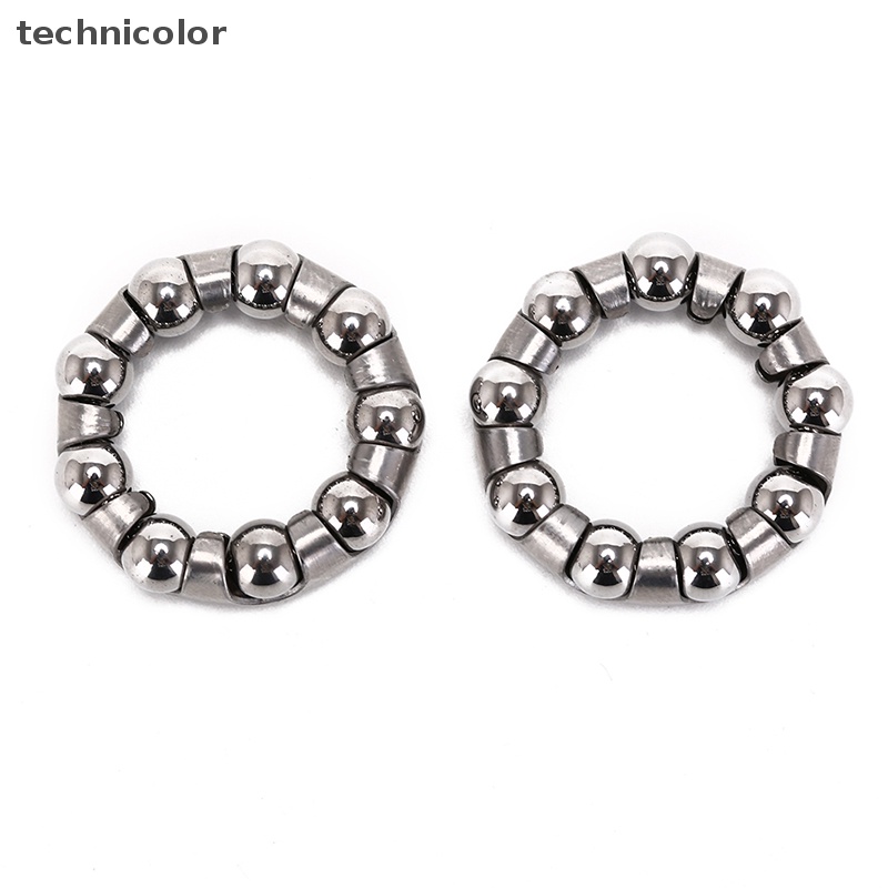 Technicolor Set 2 Trục Giữa Bánh Xe Đạp 1 / 4 inch x 9