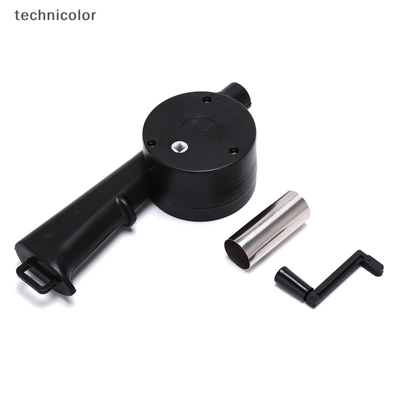 Quạt Thổi Khí Cầm Tay Nhiều Màu Sắc Dùng Cho Tiệc Nướng bbq Ngoài Trời