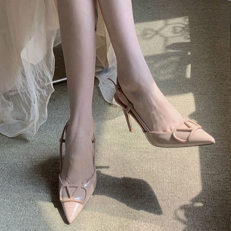 Xăng đan Cao Gót Mũi Nhọn Thời Trang Dành Cho Nữ