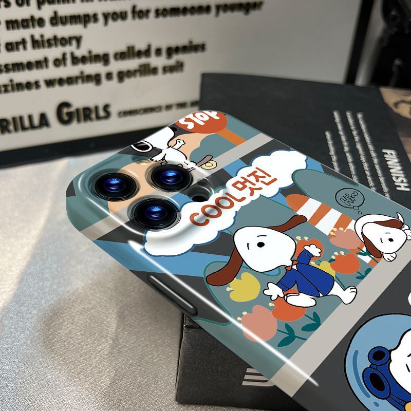 Xs12 Ốp Điện Thoại Cứng In Hình Snoopy Cho iPhone14promax plus11 Film 8 / / / NRPC Xs13Xr