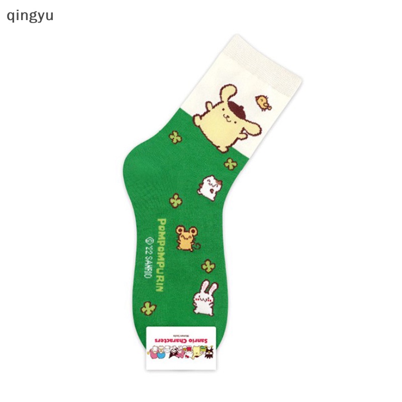 Vớ Cotton Họa Tiết Hoạt Hình Kuromi Melody Cinnamoroll Dễ Thương Phù Hợp Làm Quà Sinh Nhật