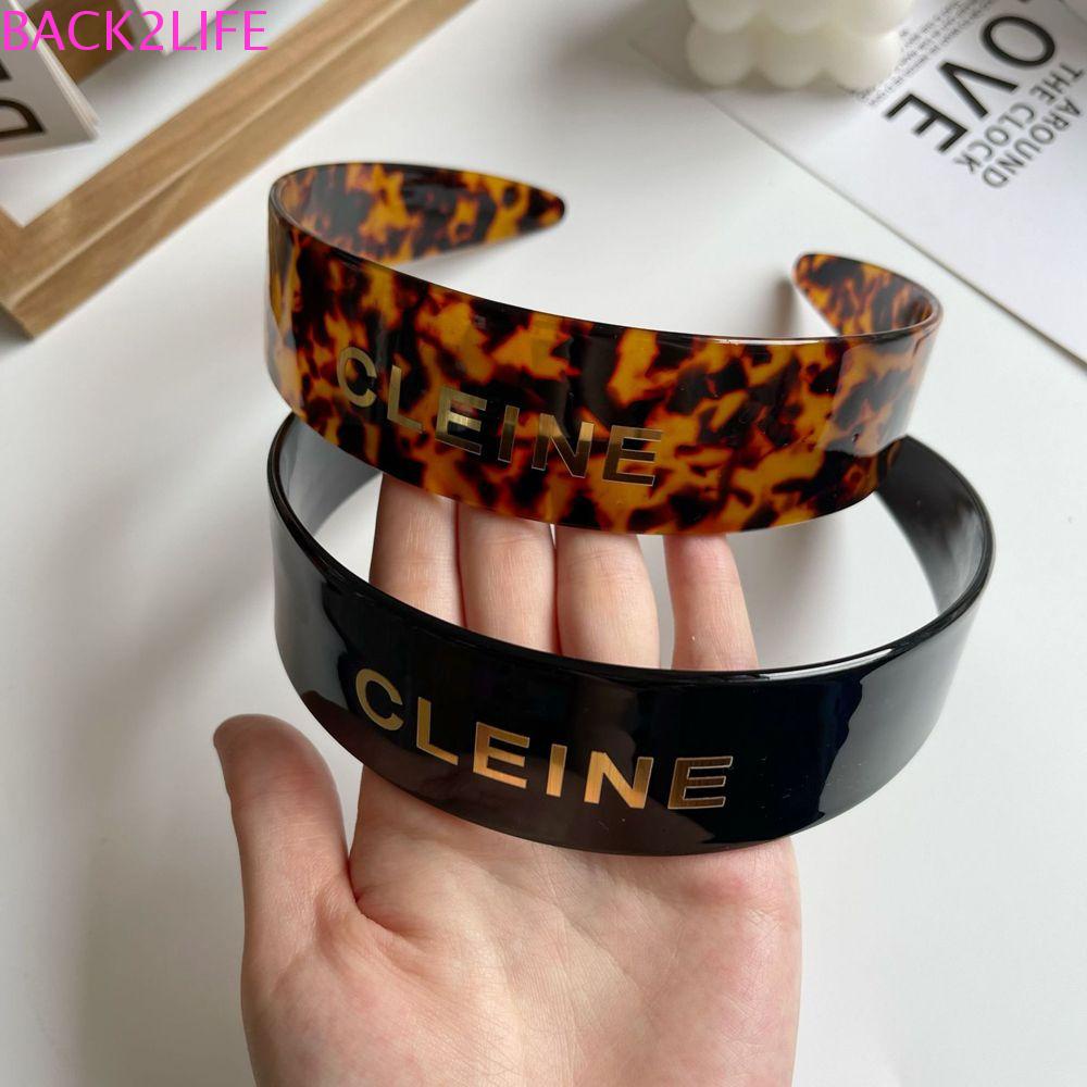 Băng Đô Cài Tóc Axit Acetic Họa Tiết Da Báo Phong Cách Hàn Quốc Vintage 2Life