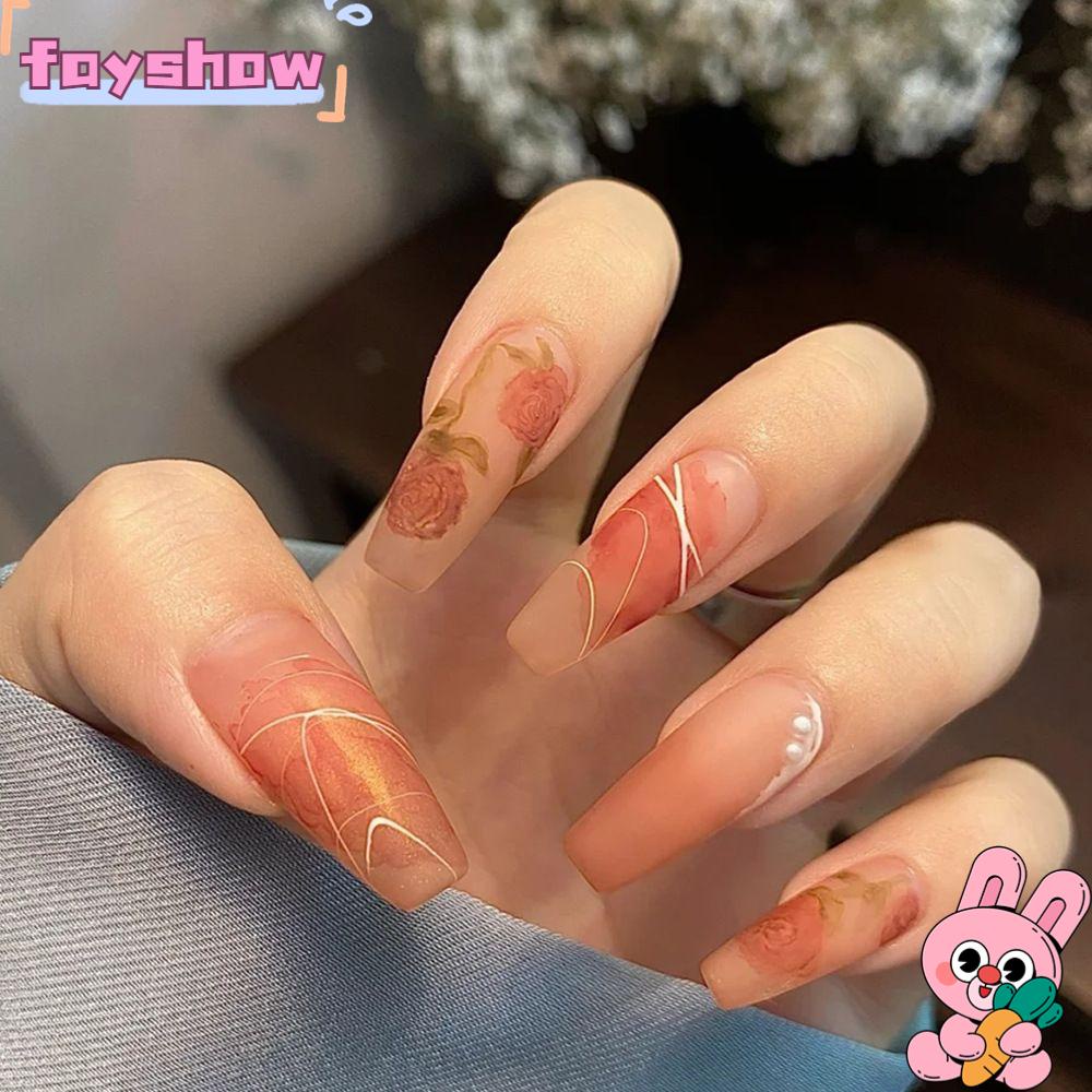 Hộp 24 Móng Tay Giả Có Thể Tháo Rời Tiện Dụng