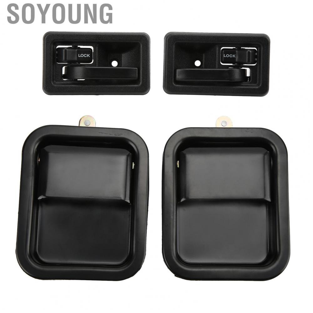 Soyoung Exterior Interior Door Handles CH1352106 Black  Fading  Aluminum Alloy for Car