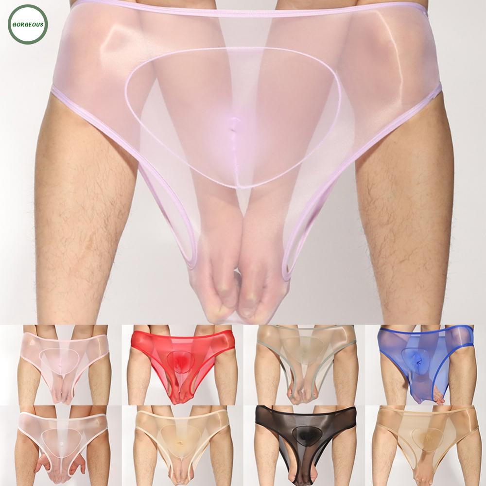 New Coming~Sheer Nylon Stretch Pantyhose Shorts Sexy and Seamless Underwear for Men and Women#Home Essentialses