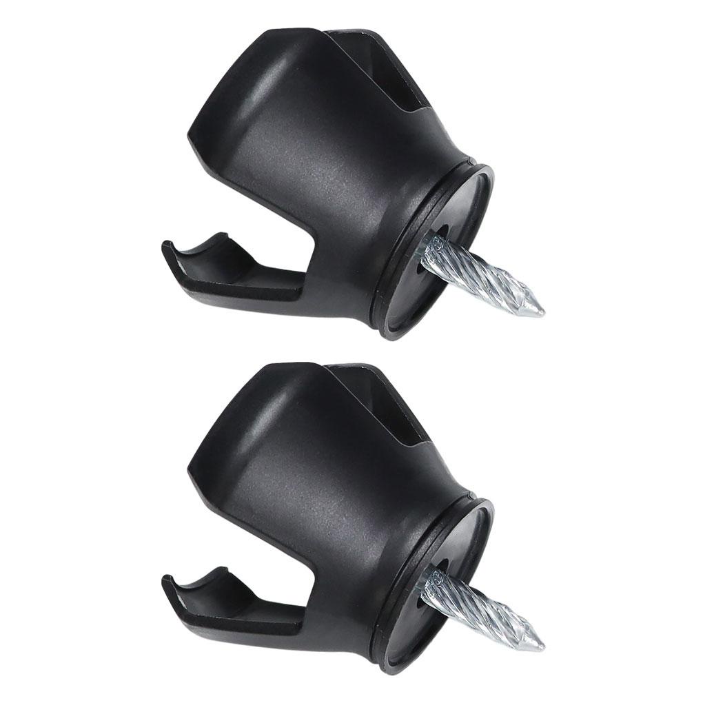 Set 2 Dụng Cụ Nhặt Bóng Golf 4 Móng Gọn Nhẹ Dễ Lắp Đặt