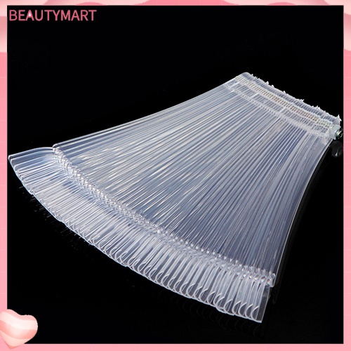 Set 50 Móng Tay Giả Có Thể Gấp Gọn Dùng Luyện Tập Trang Trí Nghệ Thuật