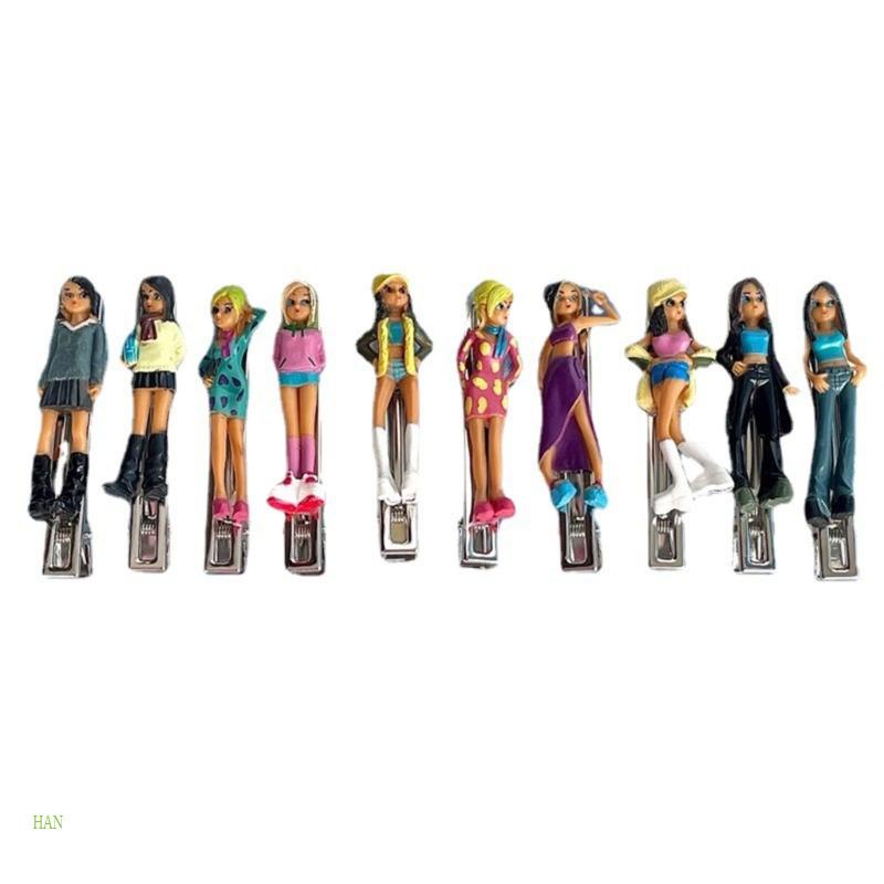 1 Kẹp Tóc Y2K Phong Cách Ngẫu Nhiên Dành Cho Nữ