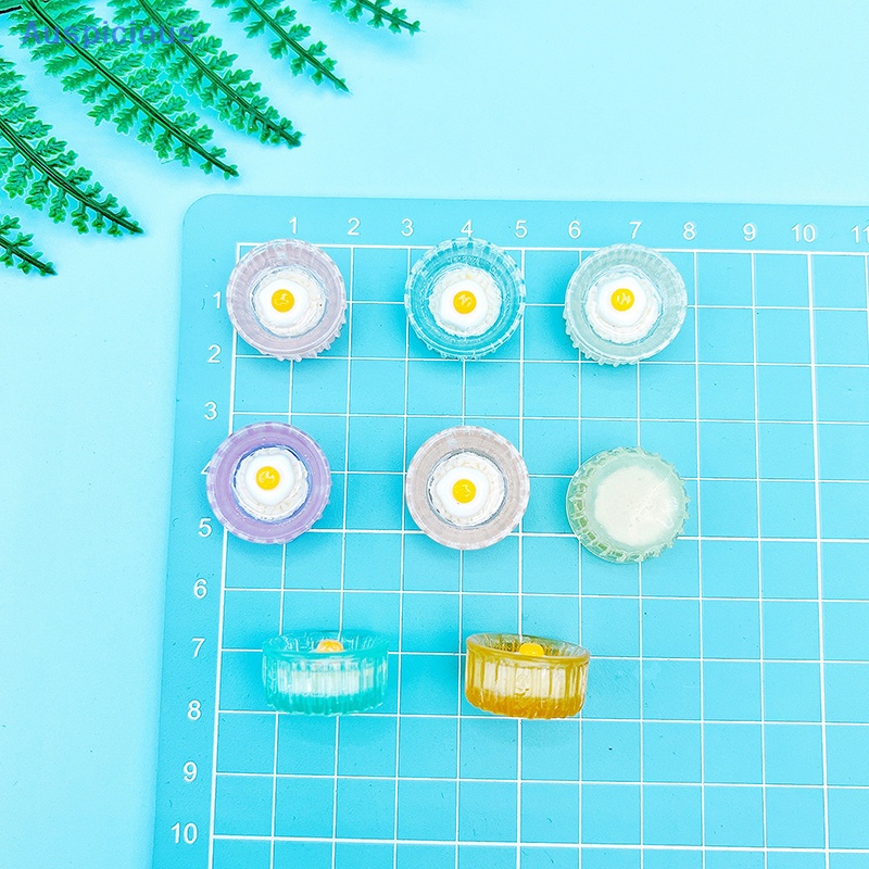 Bộ 5 Đồ trang trí Thức Ăn Phát Sáng Mini Dễ Thương Dùng Trang Trí