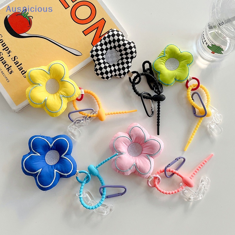 Móc Khóa Hình Hoa Bằng Vải Dễ Thương Sáng Tạo