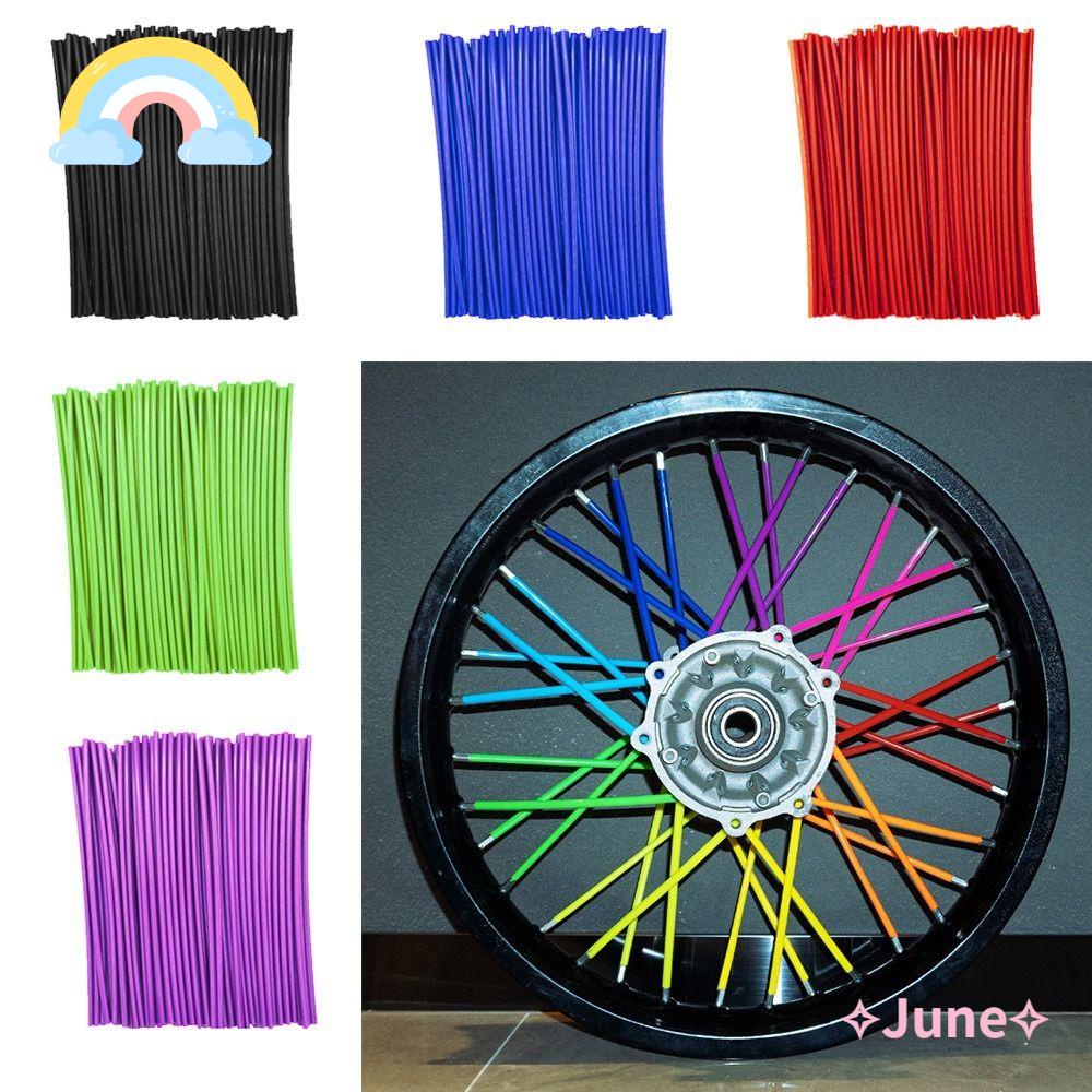 Bộ 72 Vỏ Bọc Bảo Vệ Căm Xe Đạp / Xe Máy Nhỏ Gọn Tiện Lợi