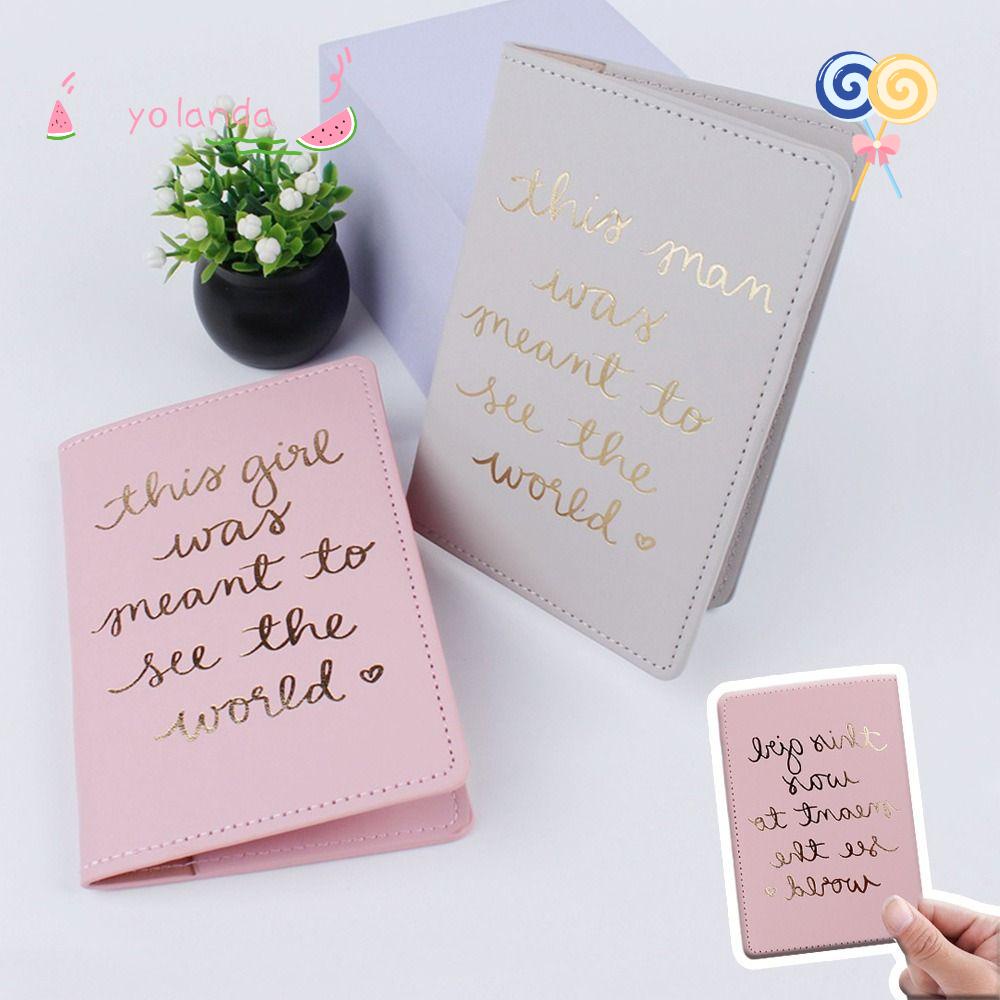 Vỏ Bọc Hộ Chiếu In Chữ Đơn Giản Thông Dụng