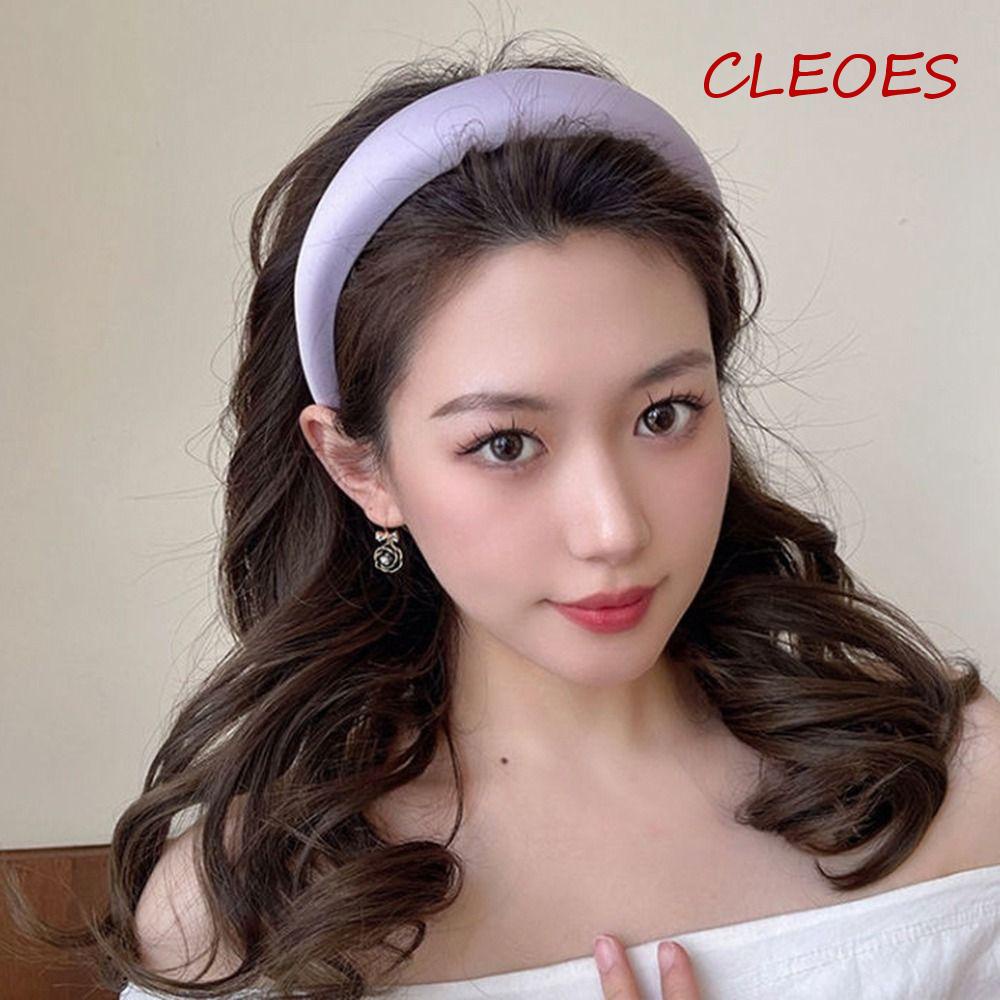 Băng Đô Cài Tóc Rửa Mặt Bằng Vải Kiểu Vintage Dễ Thương