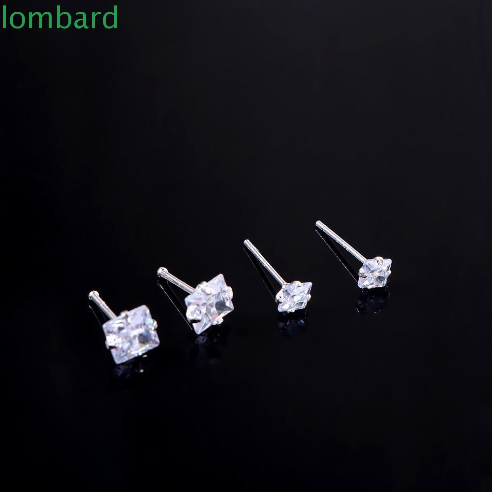 Bông Tai Hình Vuông Cỡ Nhỏ Phong Cách Hàn Quốc Tinh Tế Thời Trang Cho Nữ