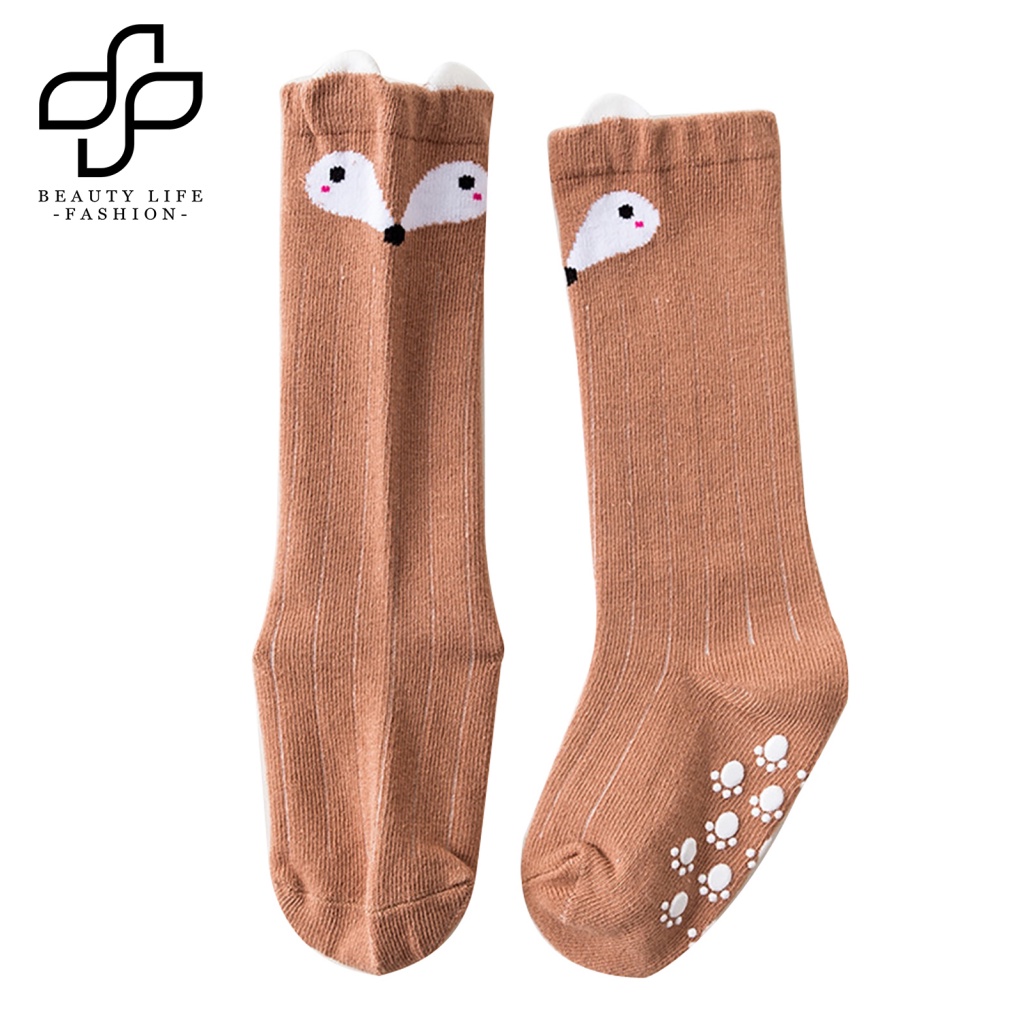 Vớ Cổ Cao In Họa Tiết Hoạt Hình Động Vật Thời Trang Xinh Xắn Cho Bé Gái