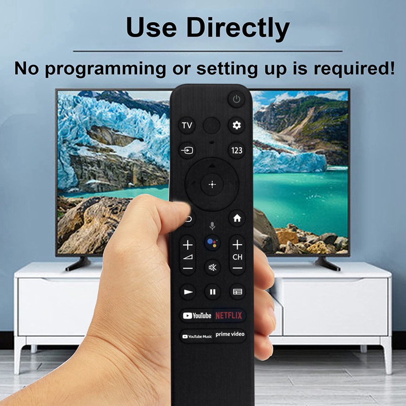 Điều Khiển Từ Xa Bằng Giọng Nói RMF-TX800P Cho TV Sony 4K TV A80K X80K X81K X85K X90K X95K Series KD-55X80K KD-75X80K