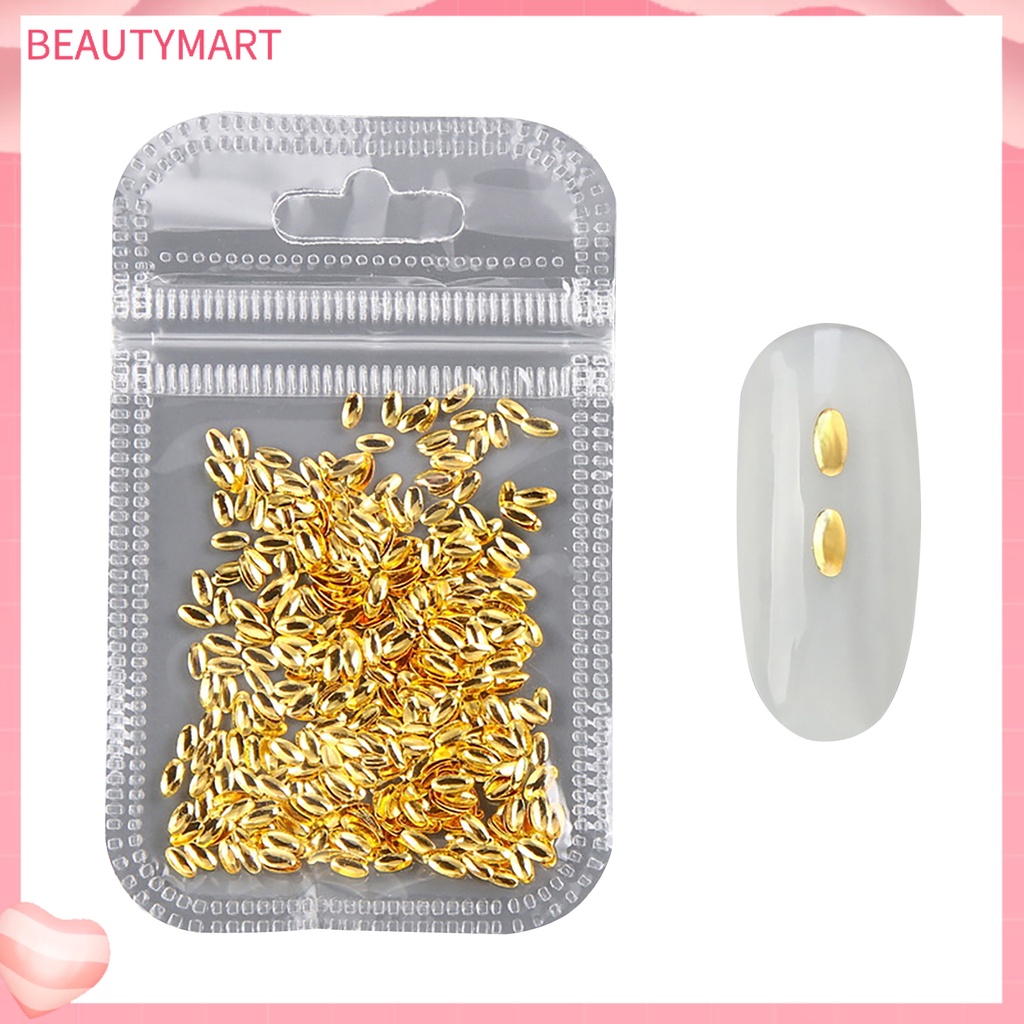 Gói 500 Đinh Tán Kim Loại Trang Trí Móng Tay Thời Trang