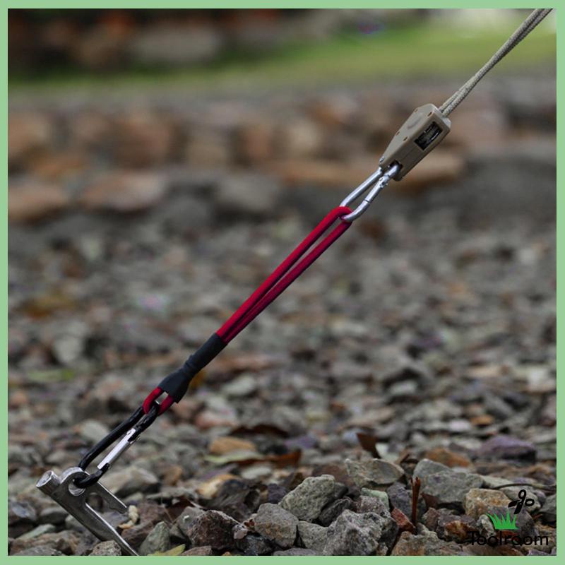 Dây Bungee Kèm Móc Khóa Carabiner Chuyên Dụng Cho Tarpaulin Tarps