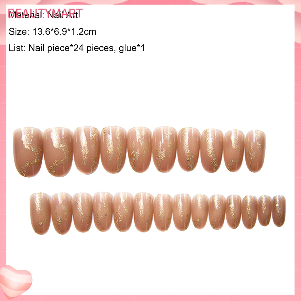 1 Bộ Miếng Dán Móng Tay Họa Tiết Dâu Tây Tinh Tế Thời Trang Cho Nữ