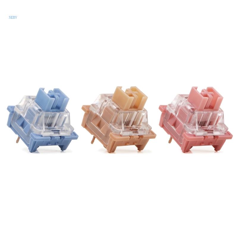 Công Tắc Bấm RGB Không Gây Tiếng Ồn Hỗ Trợ Chơi Game