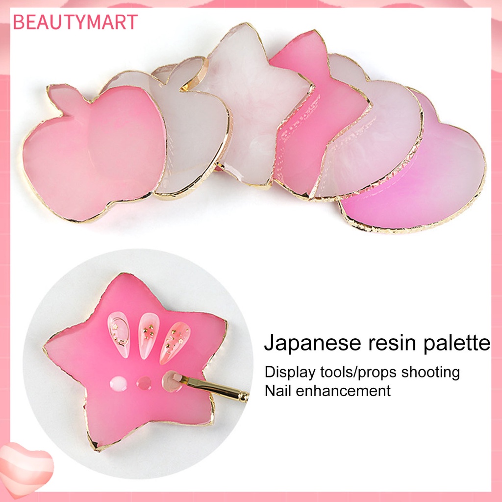 Khay Trưng Bày Móng Tay Hình Tròn / Ngôi Sao / Trái Tim Dễ Thương Tiện Dụng