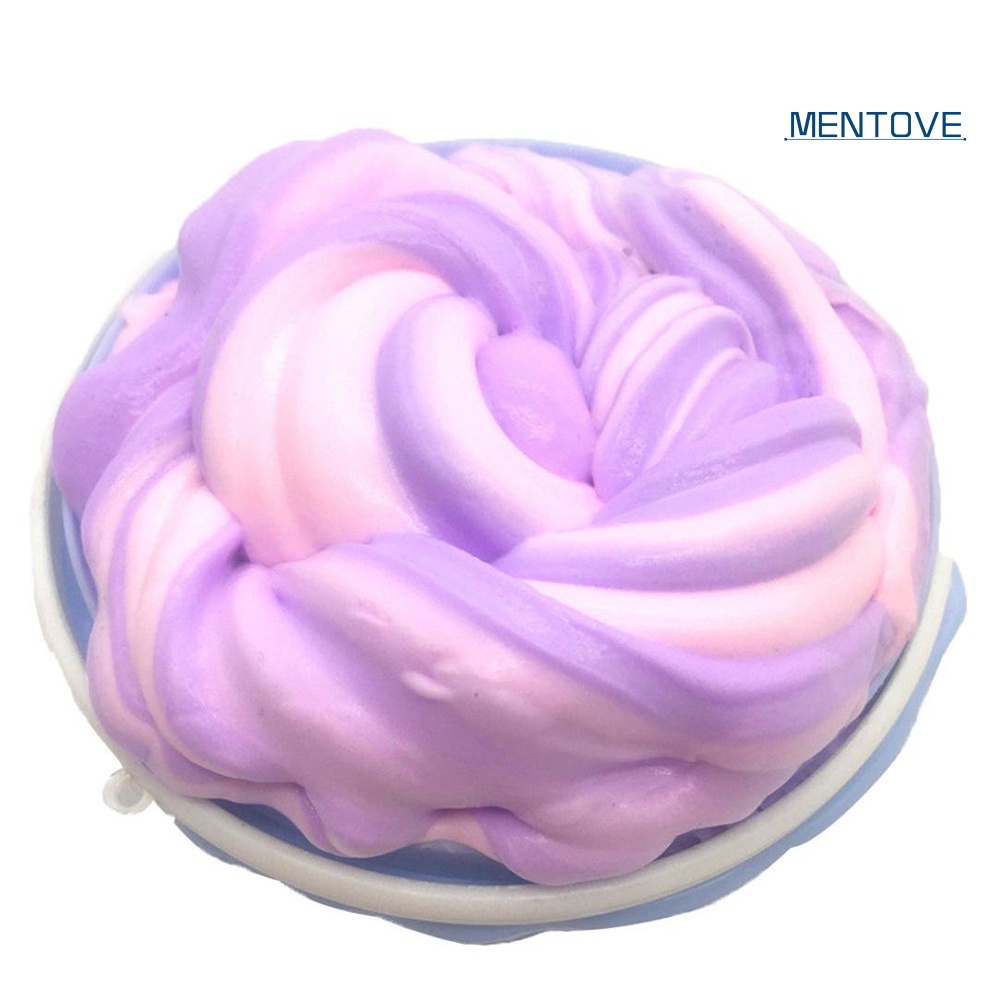 Đồ Chơi Slime Mềm Dẻo Giảm Stress Hình Bánh Macaroon Nhiều Màu Sắc