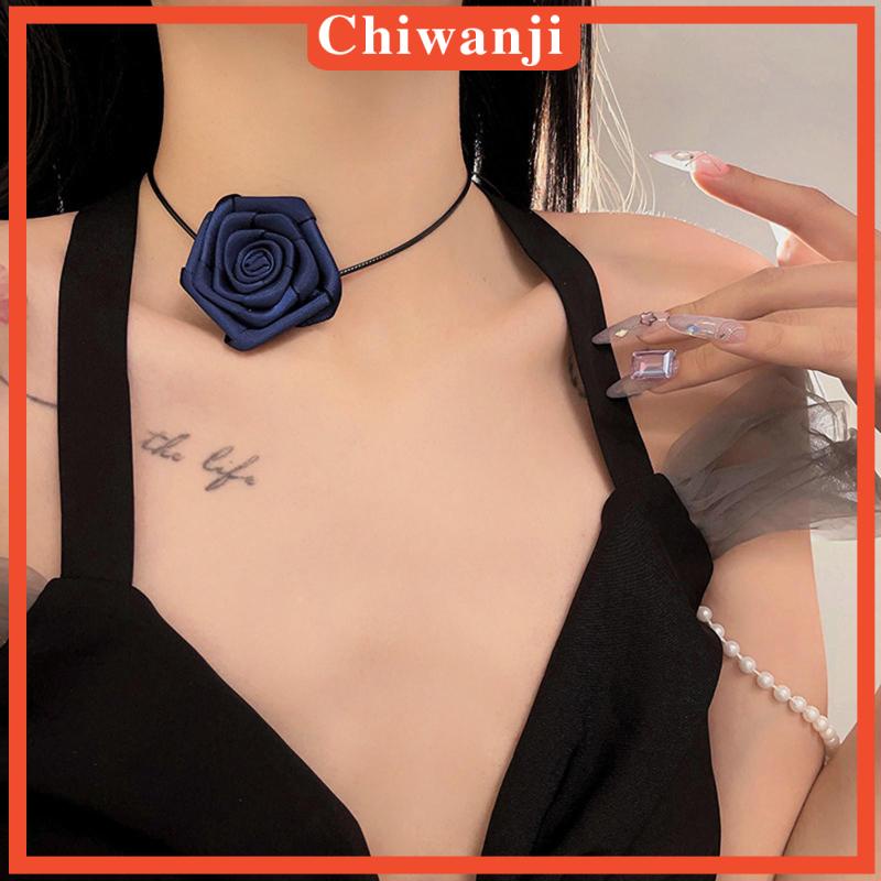 Vòng Cổ Choker Họa Tiết Hoa Thời Trang Cho Nữ
