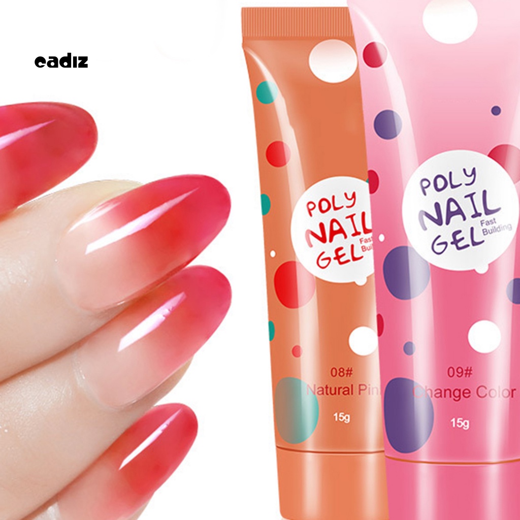 Keo Nối Dài Móng Tay Dạ Quang Lấp Lánh Lâu Trôi