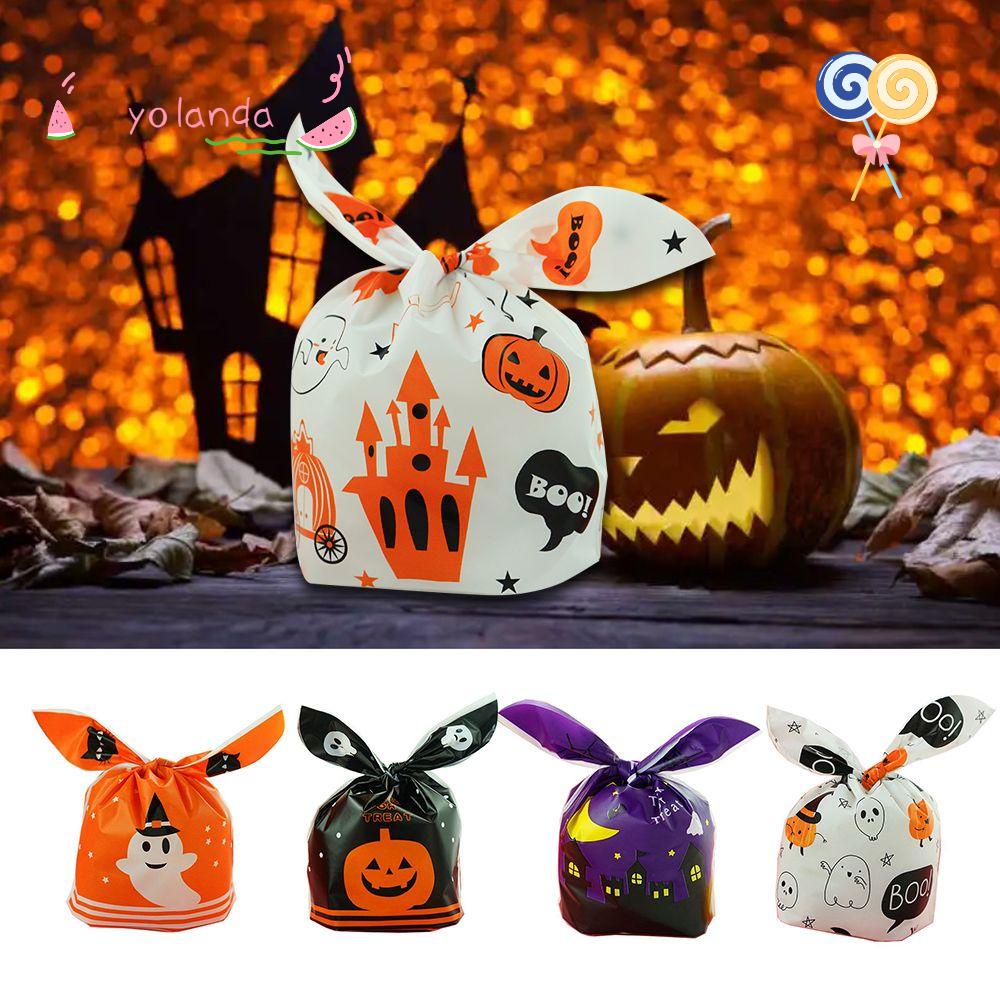 Bộ 50 Túi Đựng Kẹo Halloween Thiết Kế Độc Đáo