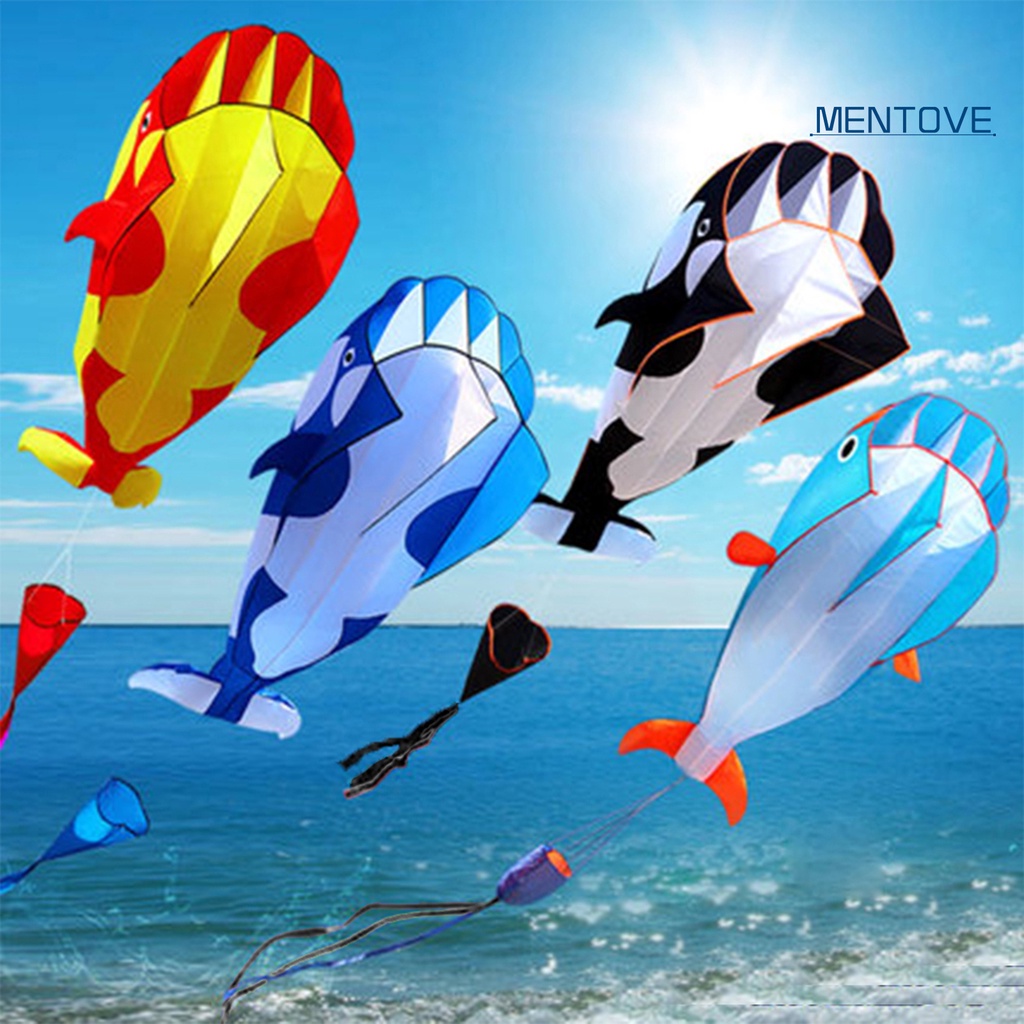 Diều Hình Cá Voi 3D Mềm Không Khung Cho Bé