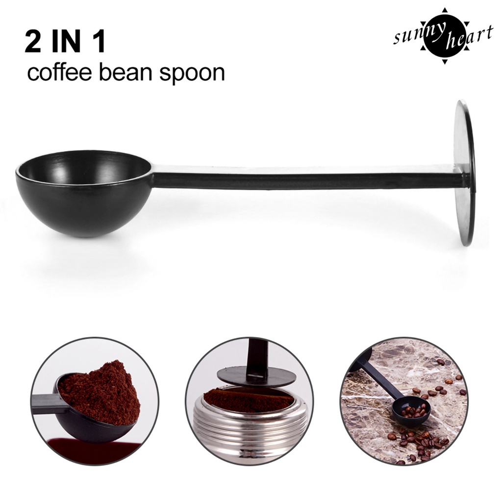 Muỗng Cà Phê 2 Trong 1 Bằng Nhựa Đa Năng Tiện Dụng