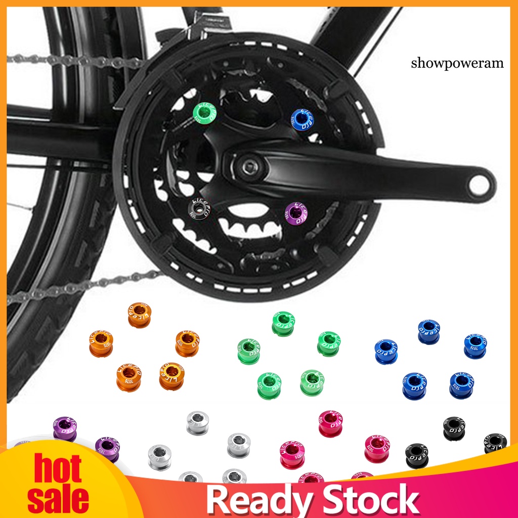 Bộ 5 Ốc Vít Hợp Kim Nhôm SP-5 Chống Ăn Mòn Nhiều Màu Sắc Tiện Dụng Cho Xe Đạp Leo Núi