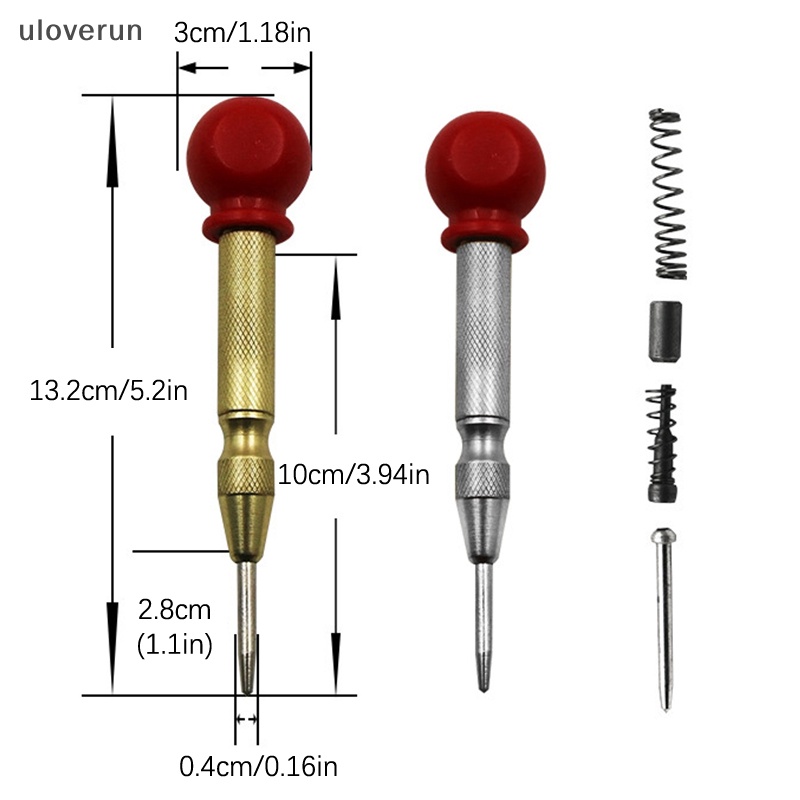 Uloverun Dụng Cụ Đánh Dấu Lỗ Khoan Cửa Sổ Tự Động Bằng Thép vn