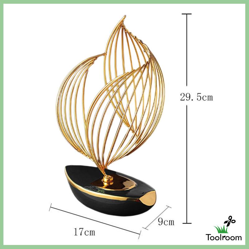 Tượng Thuyền Buồm Sang Trọng Dùng Trang Trí Bàn Tiệc Bãi Biển