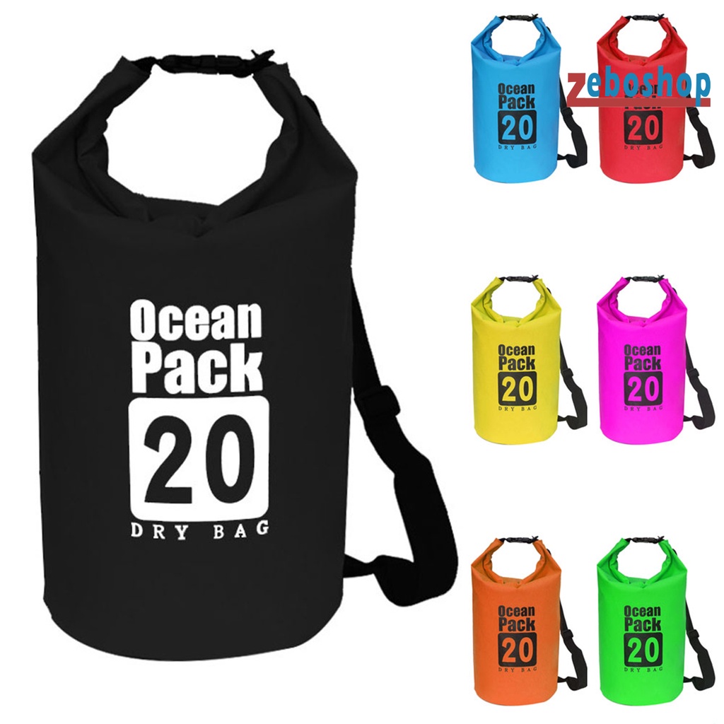 Túi Khô Du Lịch Chống Thấm Nước, Dung Tích 5 / 10 / 15 / 20 / 30L
