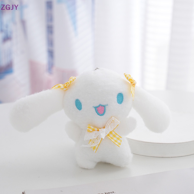 SANRIO Móc Khóa Hình Cinnamoroll Kuromi Nhồi Bông Mềm Mại Dễ Thương Dùng Trang Trí Balo Đi Học Mới