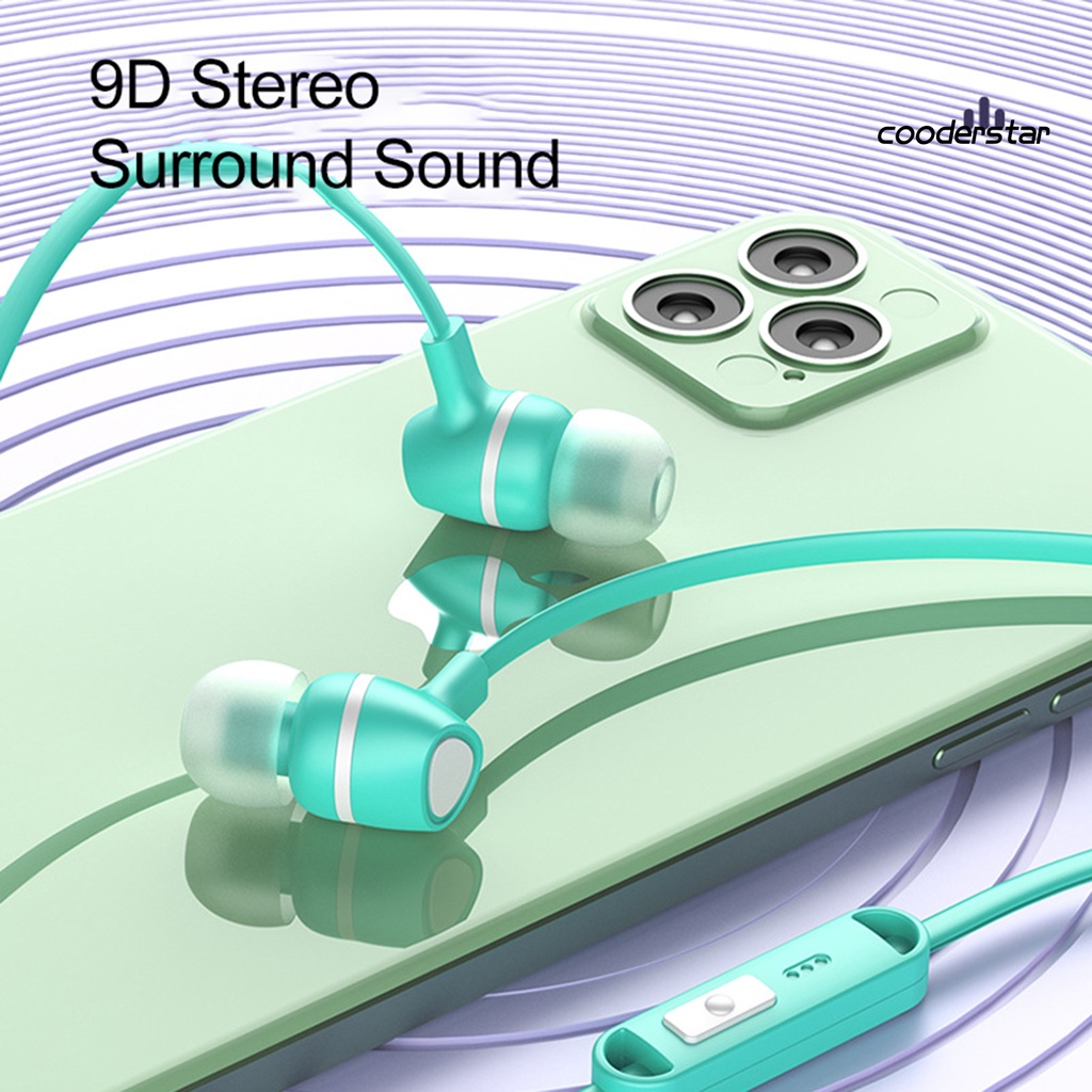 Tai Nghe Nhét Tai Có Dây 9D Giắc Cắm 3.5mm Kèm Hộp Đựng Họa Tiết Hoạt Hình Dành Cho Học Sinh