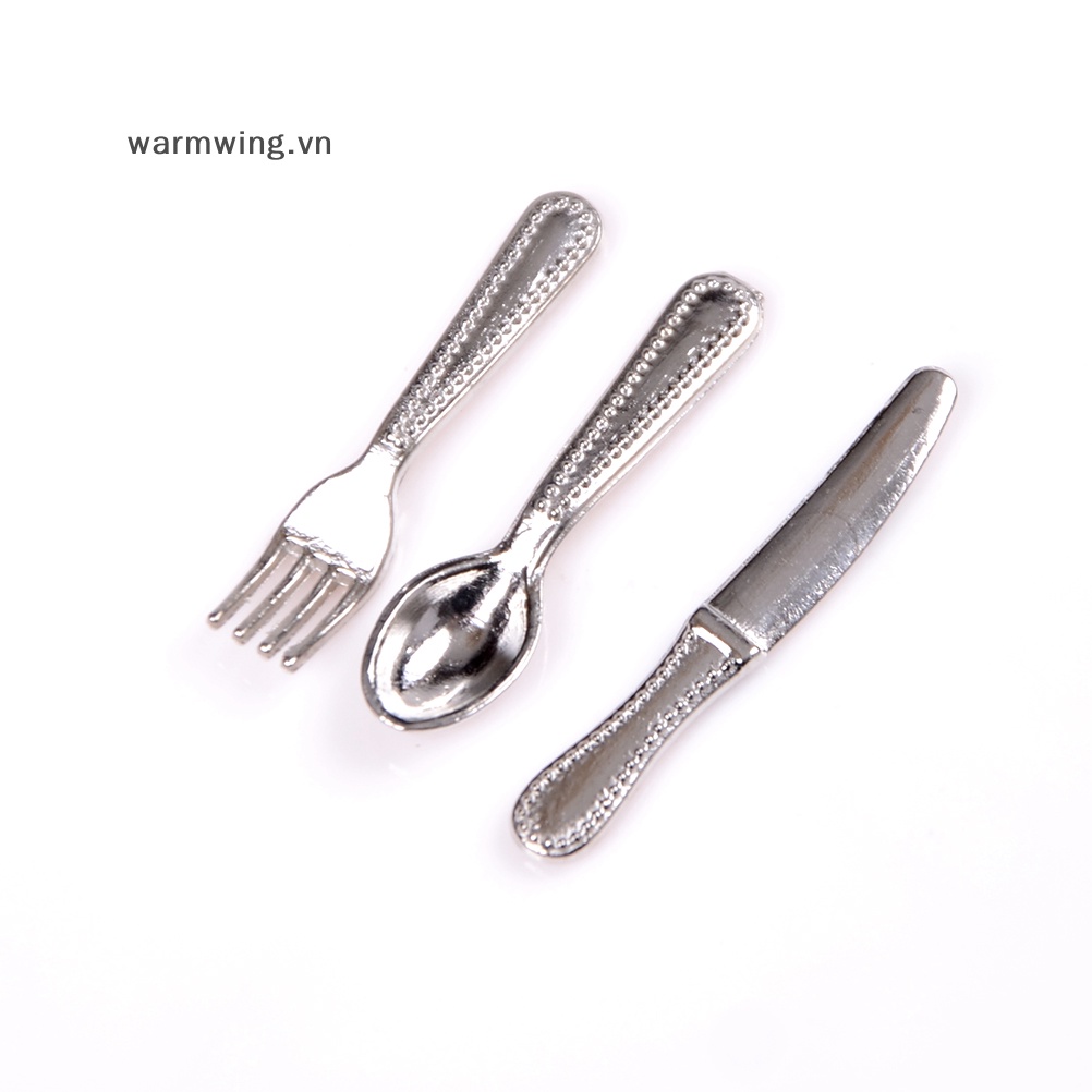 Set 12 Mô Hình Chiếc Nĩa Độc Đáo Trang Trí Nhà Búp Bê