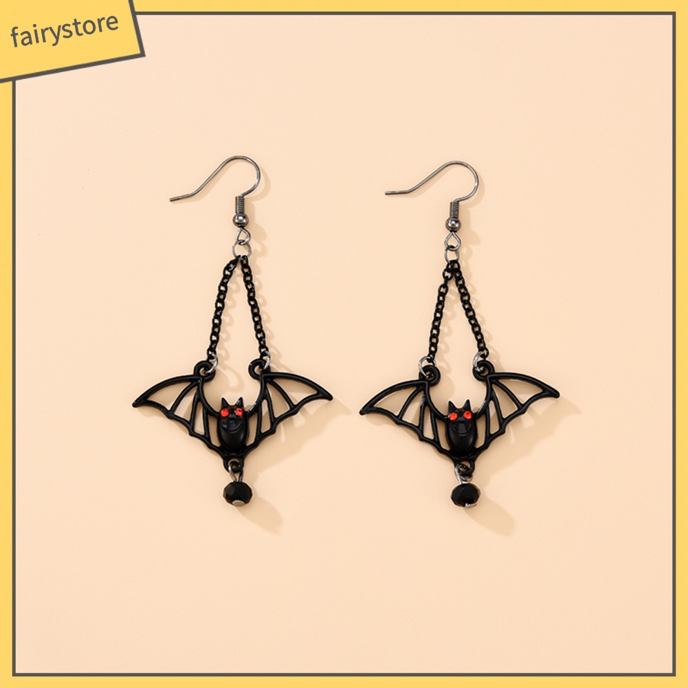 Bông Tai Hình Dơi Sáng Tạo Thời Trang Halloween Dành Cho Nữ
