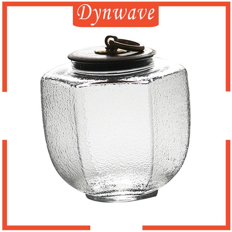 Hũ Thủy Tinh Tròn Đựng Trà / Thức Ăn Phong Cách Retro Cho Phòng Bếp / Phòng Ăn