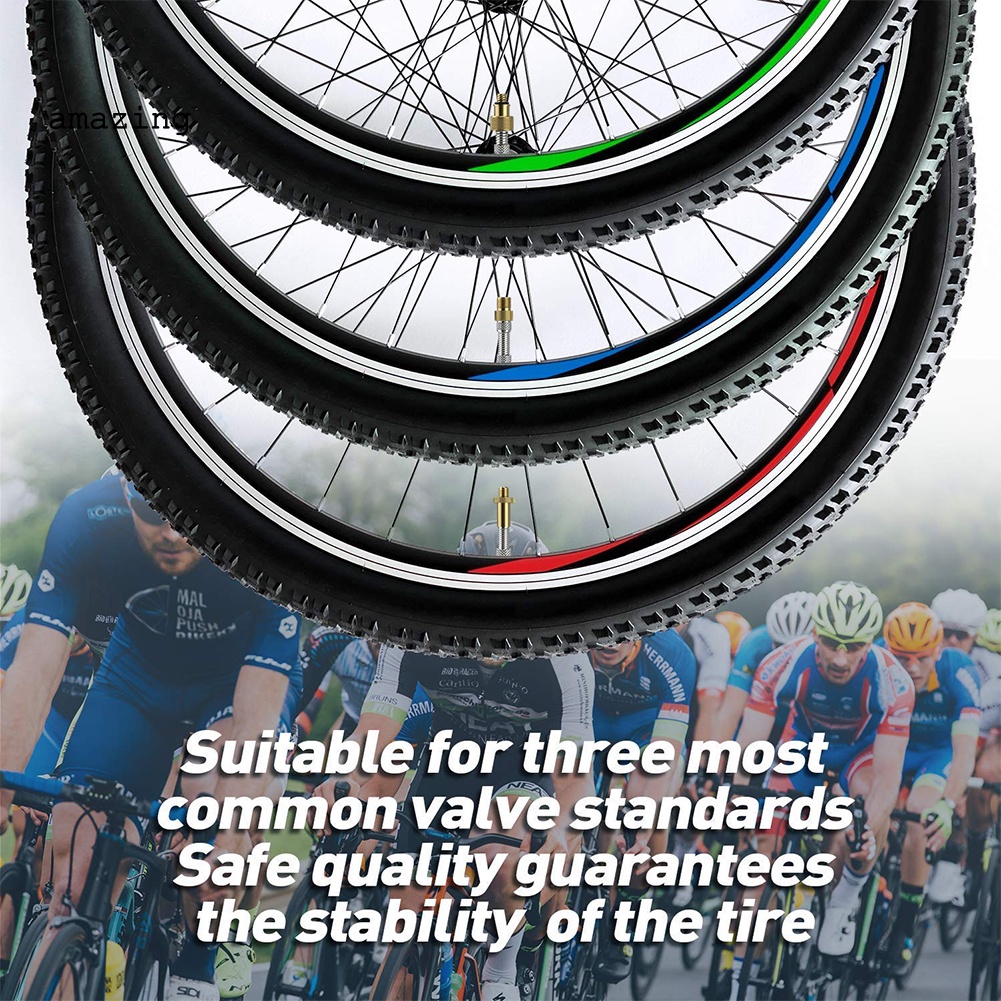 Set 14 Đầu Nối Van Bơm Hơi Lốp Xe Đạp Kèm 10 Vòng Đệm