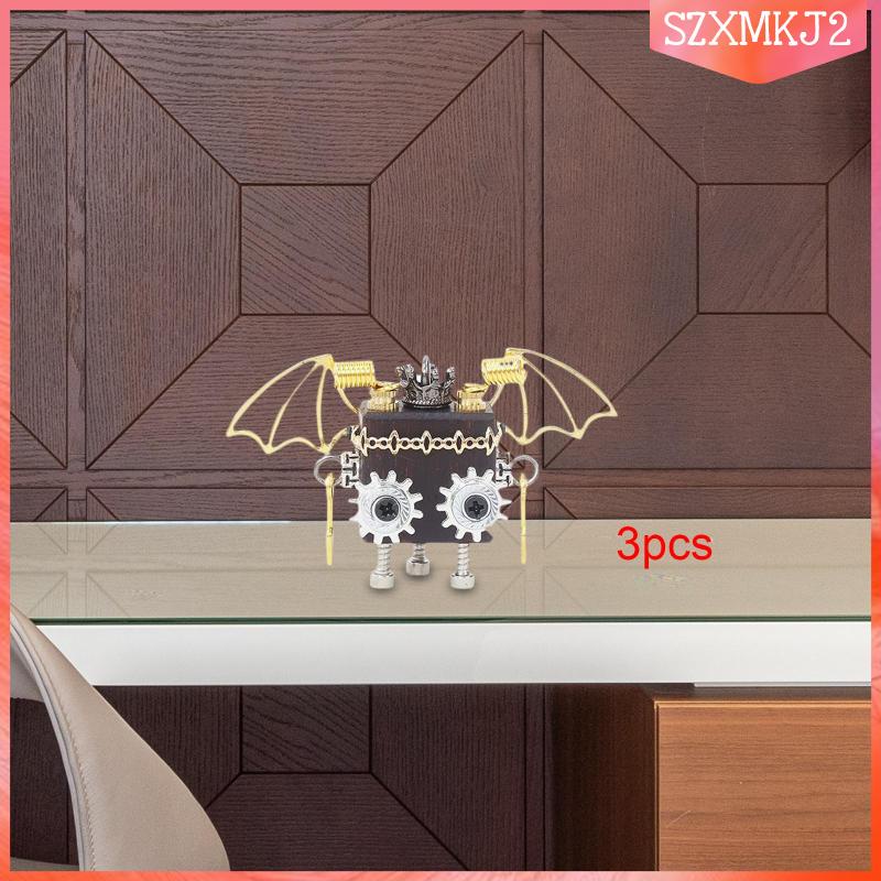 Bộ 3 Vật Liệu Tự Làm Vòng Tay / Móc Khóa Phong Cách Steampunk Steampunk szxmkj2